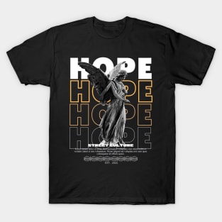 Elevated Hope: Angelic Inspiration Tee T-Shirt